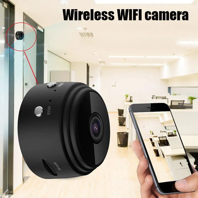1080P Wifi Surveillance Camera Home Night Vision Mini Wireless Camera CCTV Video
