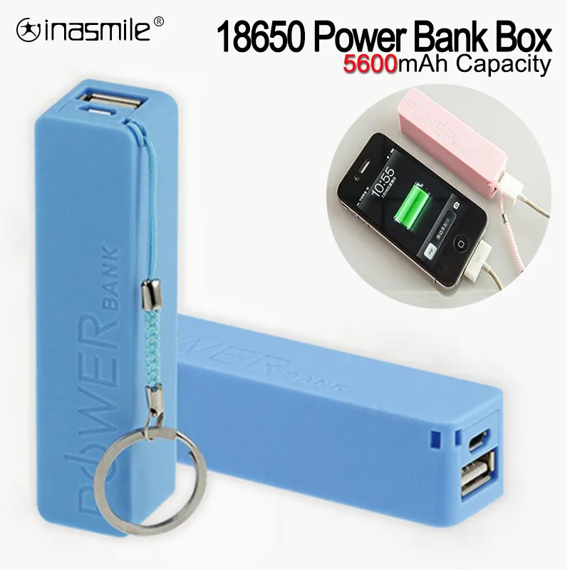 18650 Power Bank Shell 5V 5600mAh USB Charger Battery Holder Case for Phone Elec