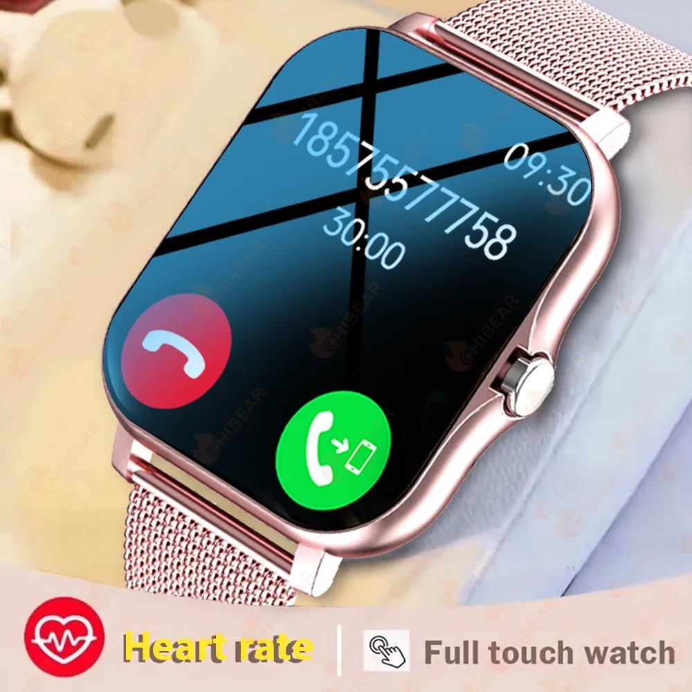 2024 Smart Watch For Men Women Gift 1.69' Full Touch Screen Sports Fitness Watch