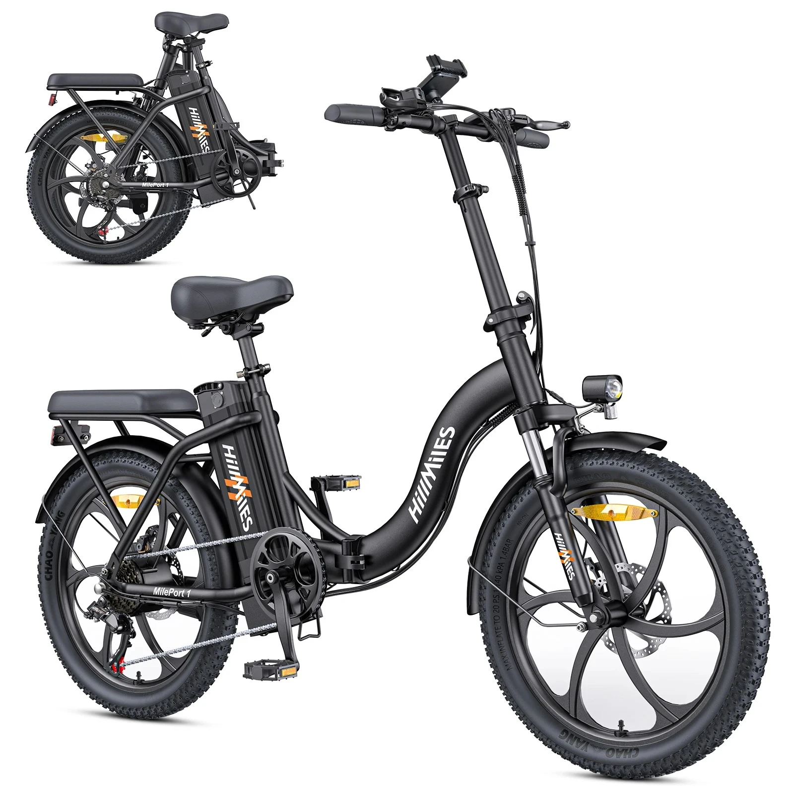 HillMiles Mile Port1 Women's Adult Electric Bicycle 250W E-Mountain Ebike 36V13A