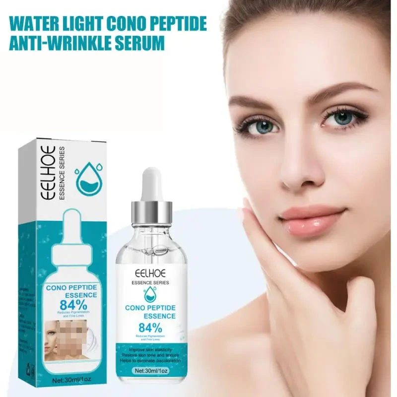 30ml Hexapeptide Anti wrinkle Essence Cono Peptide Instant Anti Aging Serum Moisturizer Nicotinamide Whitening Lighten Fine Line