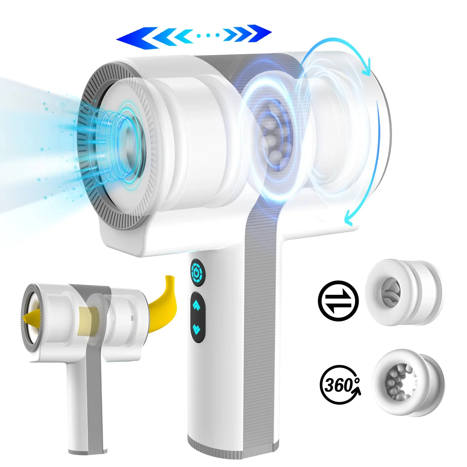 Male Auxiliary Equipment Stimulate Sex Toys for Men S Men's Masturbator Vagina Penile Exercise Automatic Blowjob Piston Adult