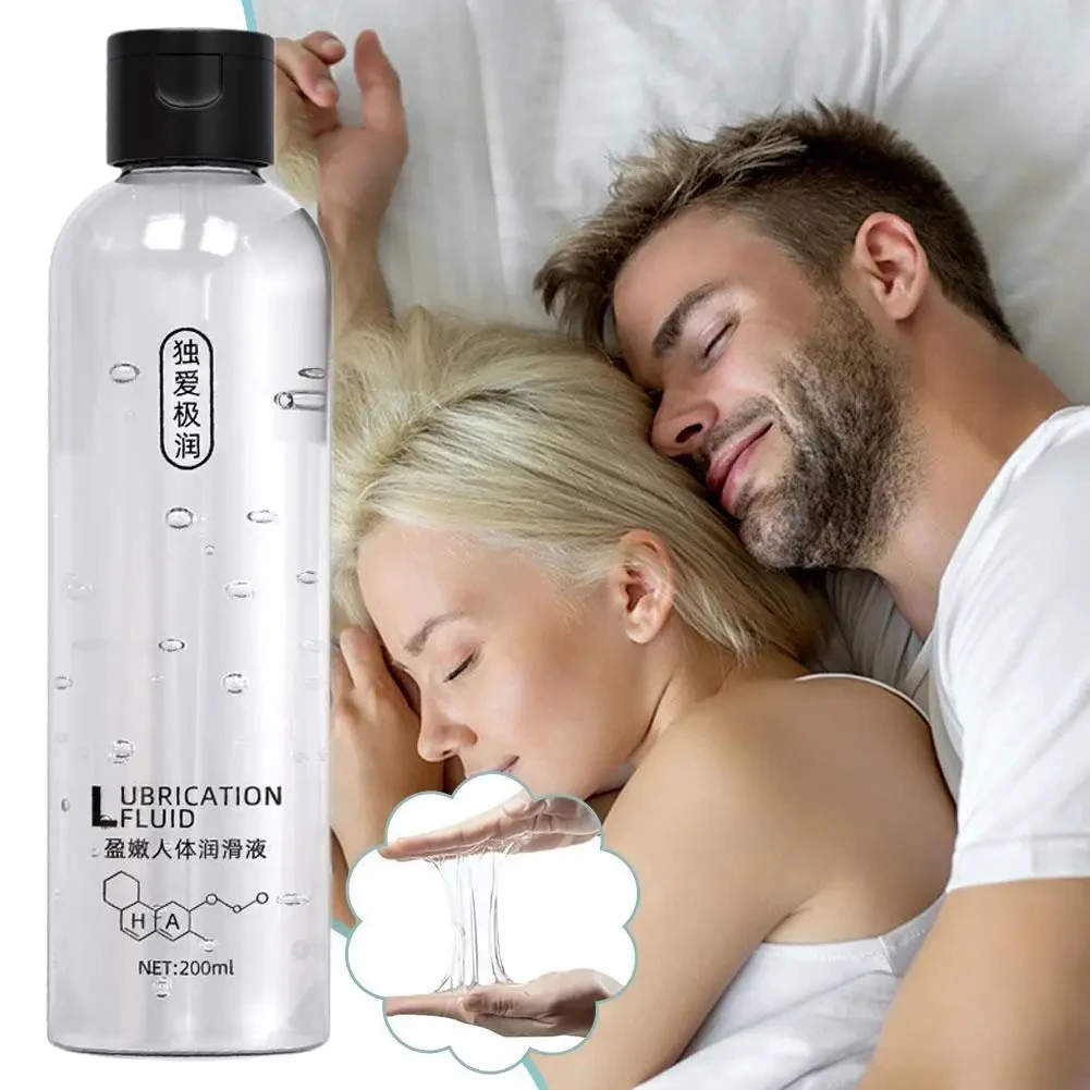200ml Large Capacity Lube Human Body Lubricant Sex Toys For Women Men Anal Dick Sex Lubrication Sexy Adult Lubricating Sex Shop