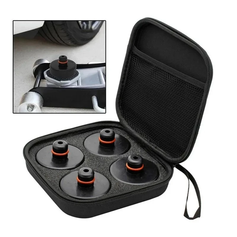 Rubber Floor Lifting Jack Pad Axle Stand Adapter Wear-resistant Support Chassis Car Tire Repair Tesla Model 3 S X Y