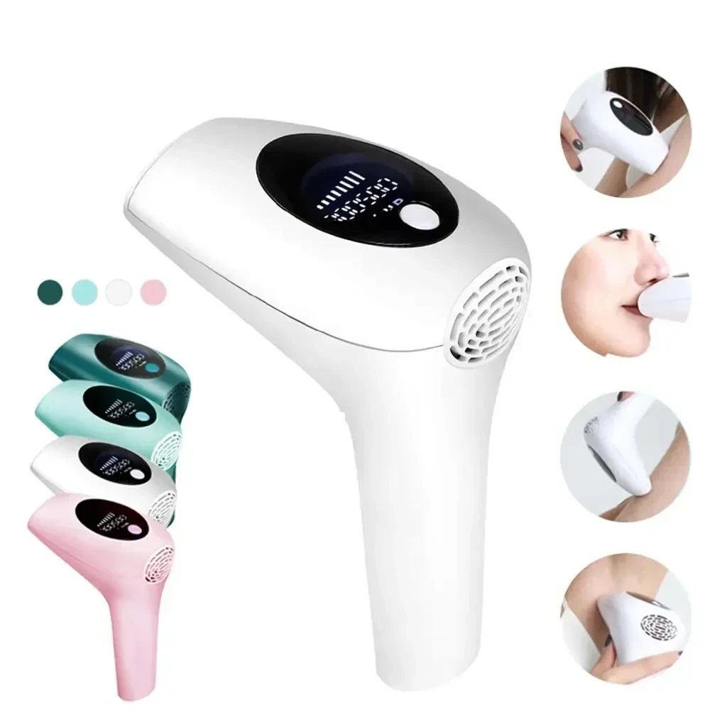 10 Beauty Care IPL Hair Removal Device 990000 Flashes Painless Permanent for Women Face Body Bikini LED Display Home Use