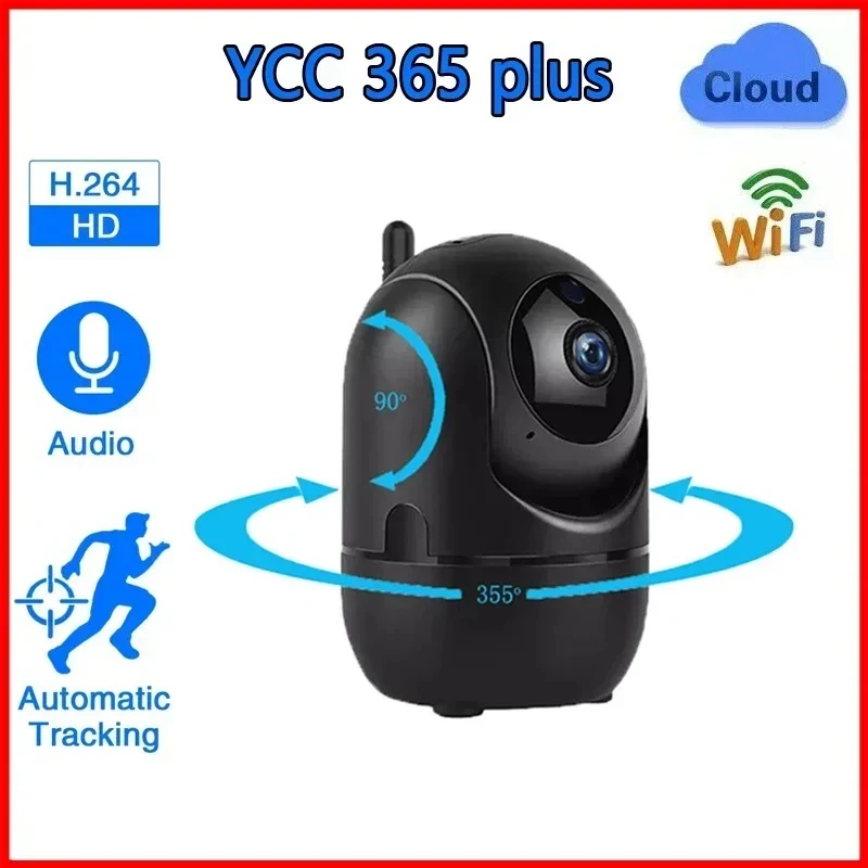 Ycc365 Plus Ip WiFi Camera Video Surveillance HD 1080P Cloud Wireless Automatic Tracking Infrared Surveillance Cameras