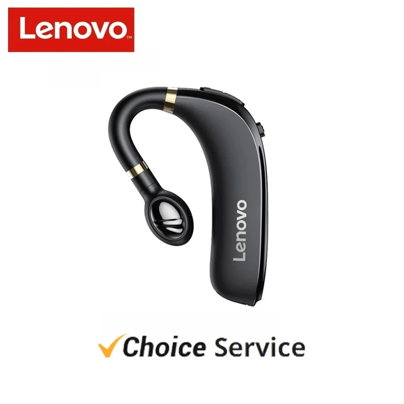 Lenovo HX106 Bluetooth Earphone HIFI 3D Stereo Ear Hook Wireless Bluetooth 5.0 Earbuds with Microphone For Driving Meeting