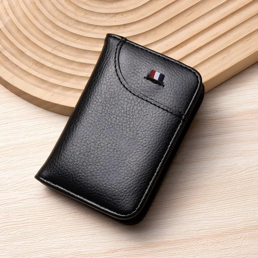 Portable Super Slim Soft Wallet PU Leather Mini Credit Card Wallet Purse Card Holders Men Wallet Thin Small Short Wallets