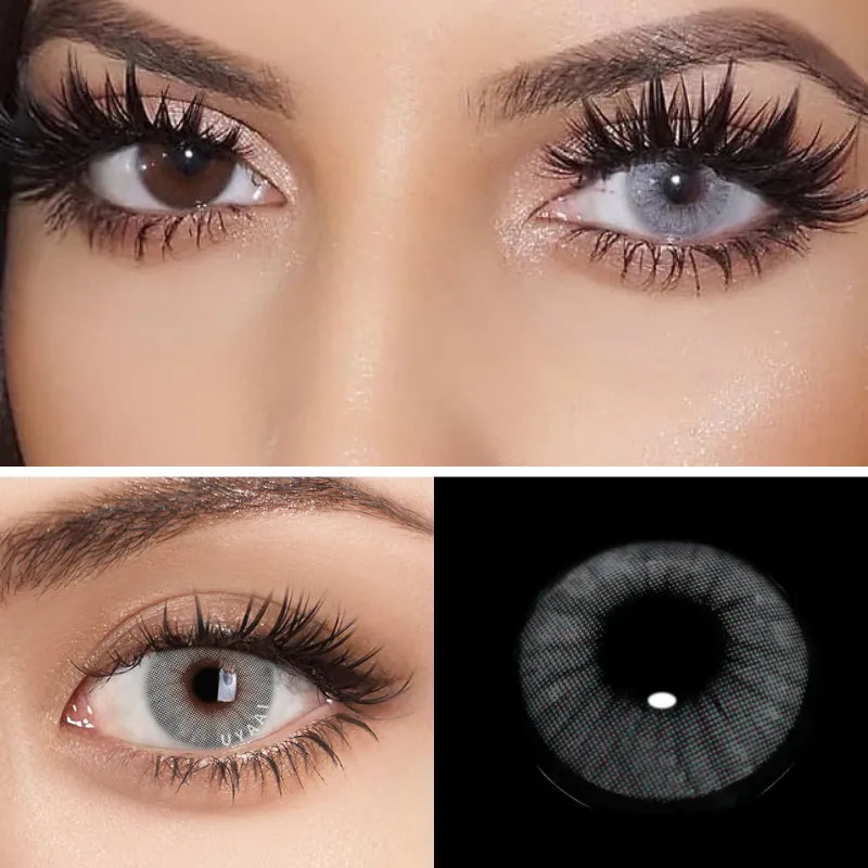 2pcs Yearly Contact Lenses Colored Contacts Beautiful Pupil Natural Contact Lens