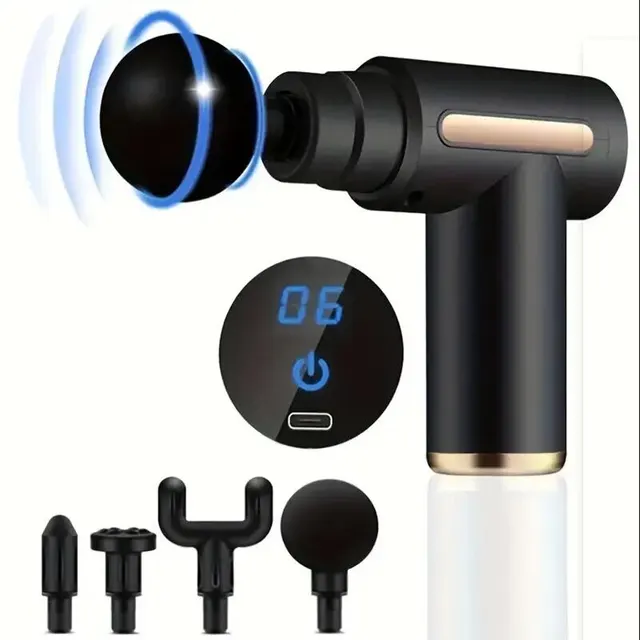 Fascial Gun Muscle Massage Gun Deep Tissue Muscle Handheld Percussion Massager F