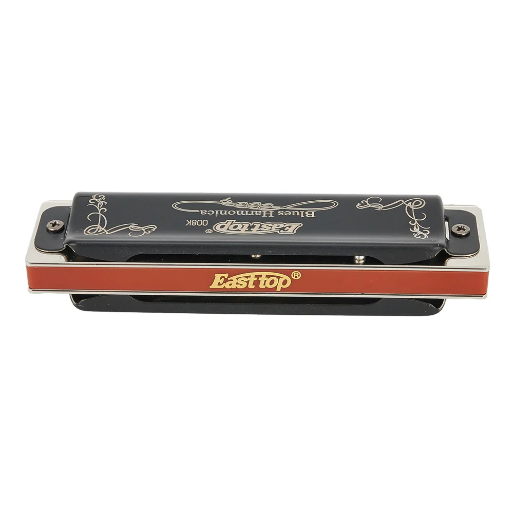 Harmonica easttop t008k 10 Holes Mouth harmonica Professional Blues Mouth Organ 