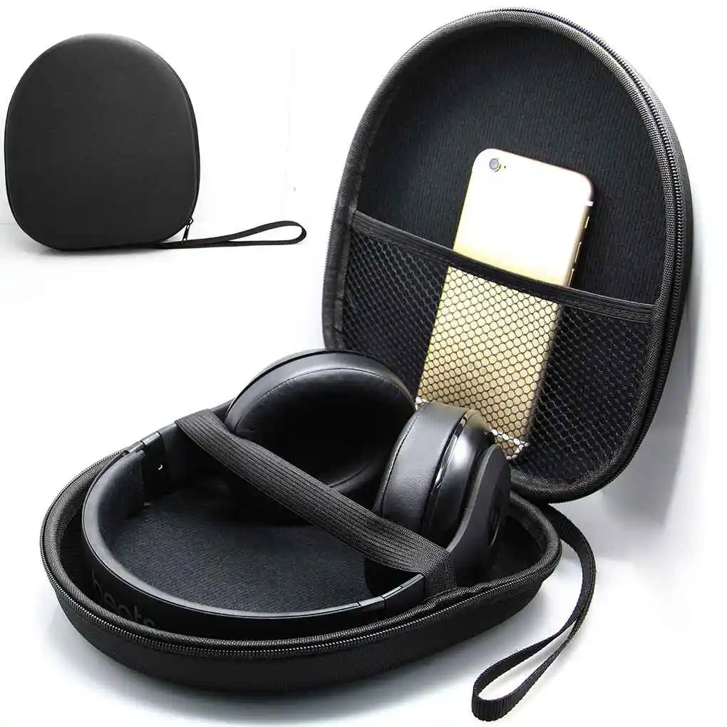 Kopfhörer Trage tasche stoß feste Headset-Tasche Kapazität Handheld Kopfhörer Co
