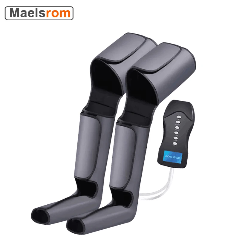 Leg And Foot Massager With Bag Circulation Sequential Air Compression Massage To