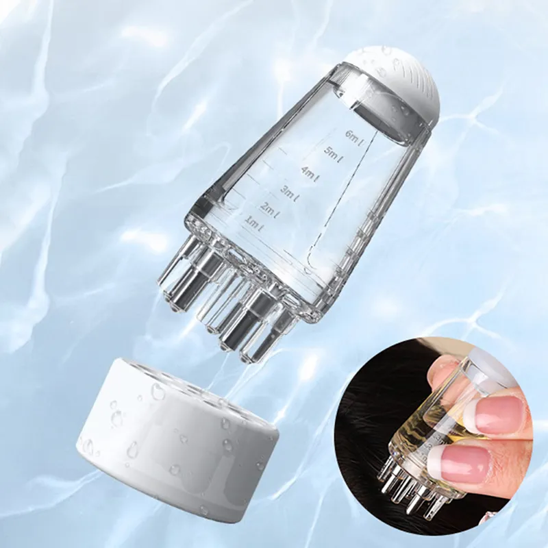 Mini Portable Scalp Applicator Liquid Comb Hair Roots Massage Medicine Comb Hair