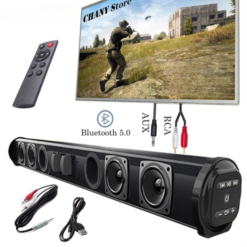 Wireless Bluetooth Sound Bar Speaker System Super Power Sound Speaker Wired Wire