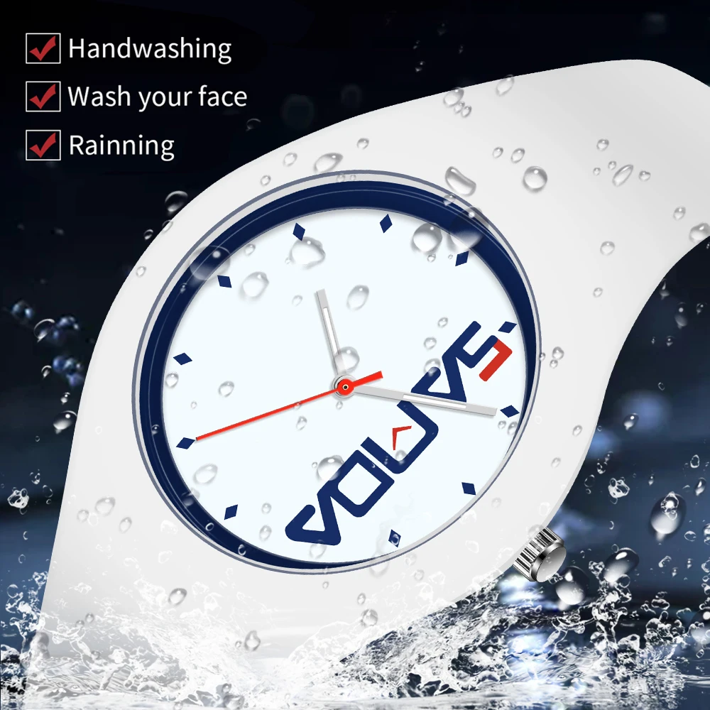 2023 SANDA Creativity Fashion Brand Women Men's Waterproof Sports Watch Quartz D