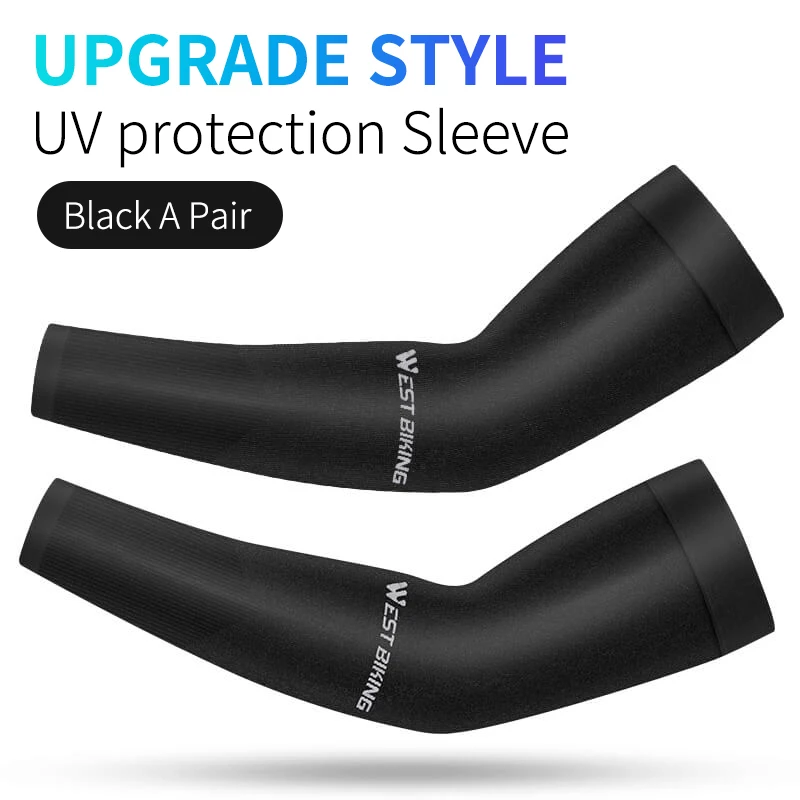 1 Pair Sports Arm Compression Sleeve Basketball Cycling Arm Warmer Summer Runnin