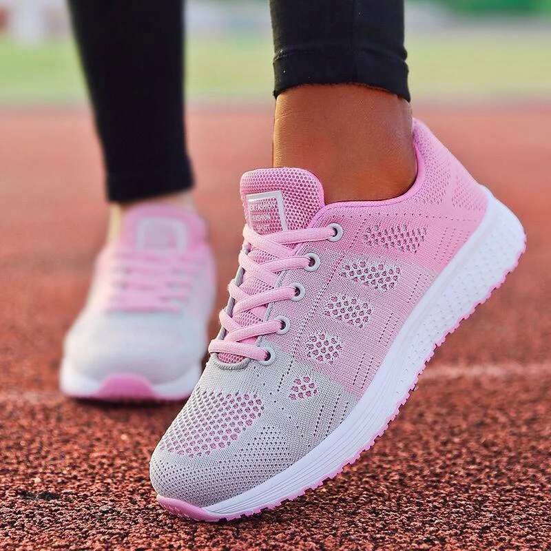 New Arrival Women Flats Footwear Shoes Woman Lace Up Flats Shoes Casual Sneakers