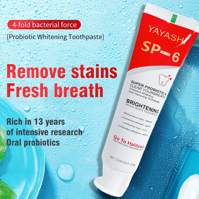 SP-4/6/8 Probiotic Toothpaste Effective Cleaning Teeth And Refreshing Breath Ora