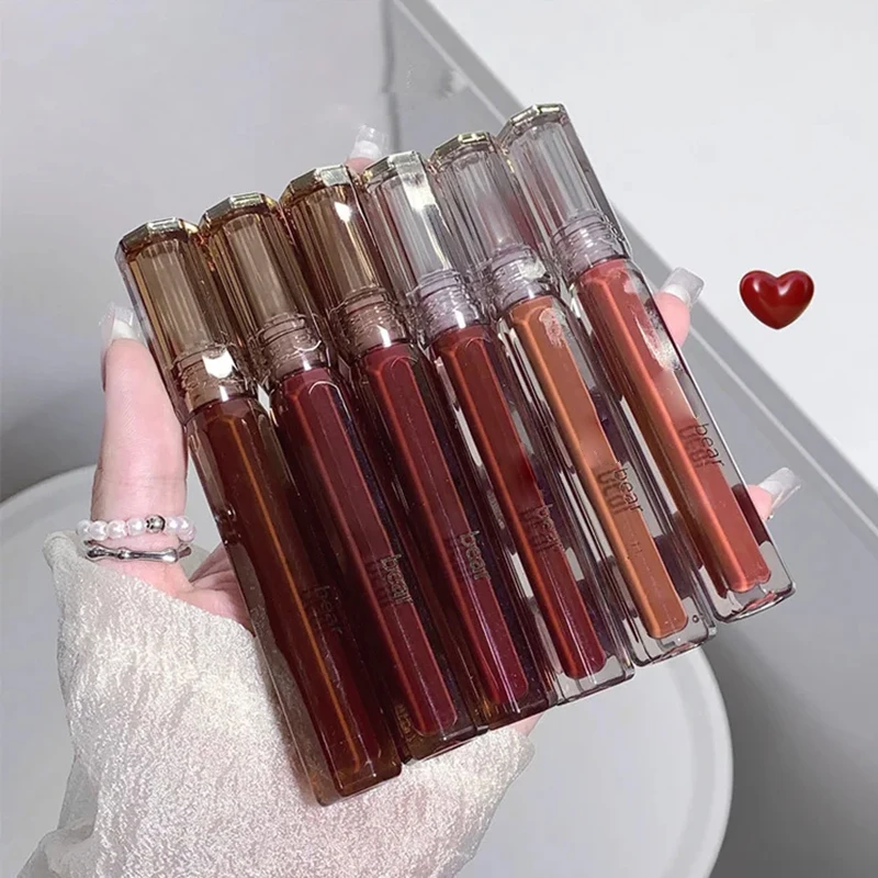 6PCS 24 Hours Long Lasting Waterproof Color Rendering LipstickLipstick Matte Lon