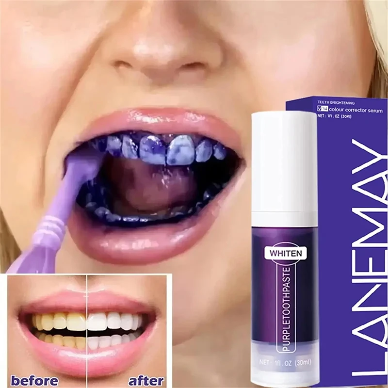 Teeth Whitening Toothpaste 5d Tooth Whitener Strips Oral Hygiene Cleaning Dental