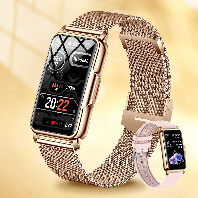 2024 New Smart Watch Men Women Full Touch Screen Bluetooth Call IP67 Waterproof 