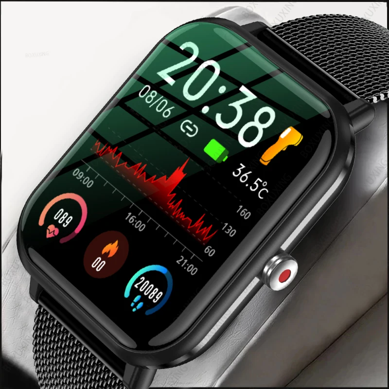 2023 New Smart Watch Men Blood Oxygen Monitoring Sports Fitness Watch Man Woman 