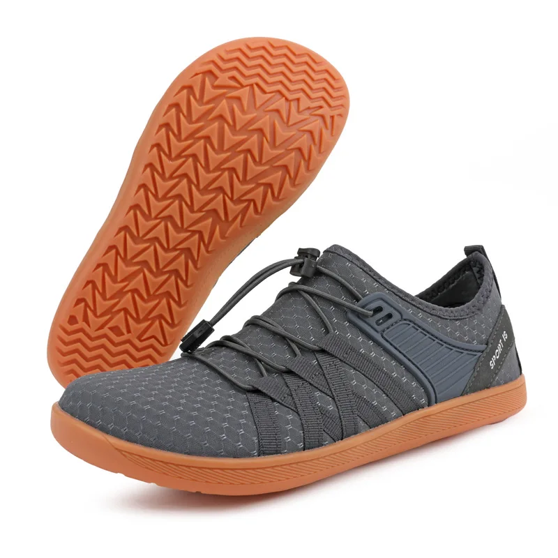 Minimalist Shoes for Men Wide Toe Barefoot Casual Sneakers Women Mesh Breathable