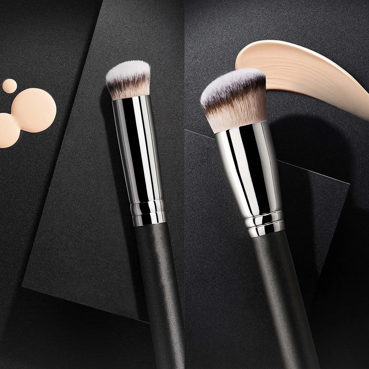 170/270S Foundation Makeup Brushes Angle Foundation Concealer BB Cream Blending 