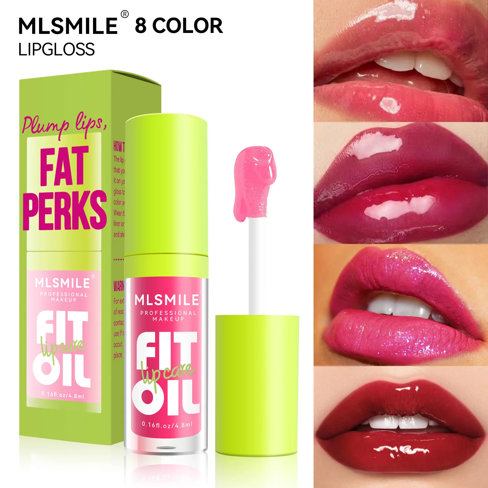 8 Colors Liquid Matte Lipsticks Lip Gloss Non Stick Cup Waterproof Korean Cosmet