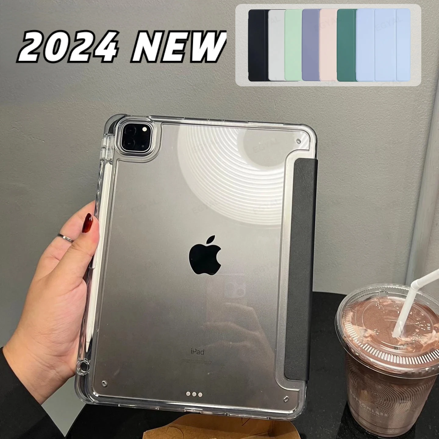 For iPad 10th Gen Case 2022 Funda iPad Pro 11 13 M4 2024 M2 iPad Air 13 11 Air 5