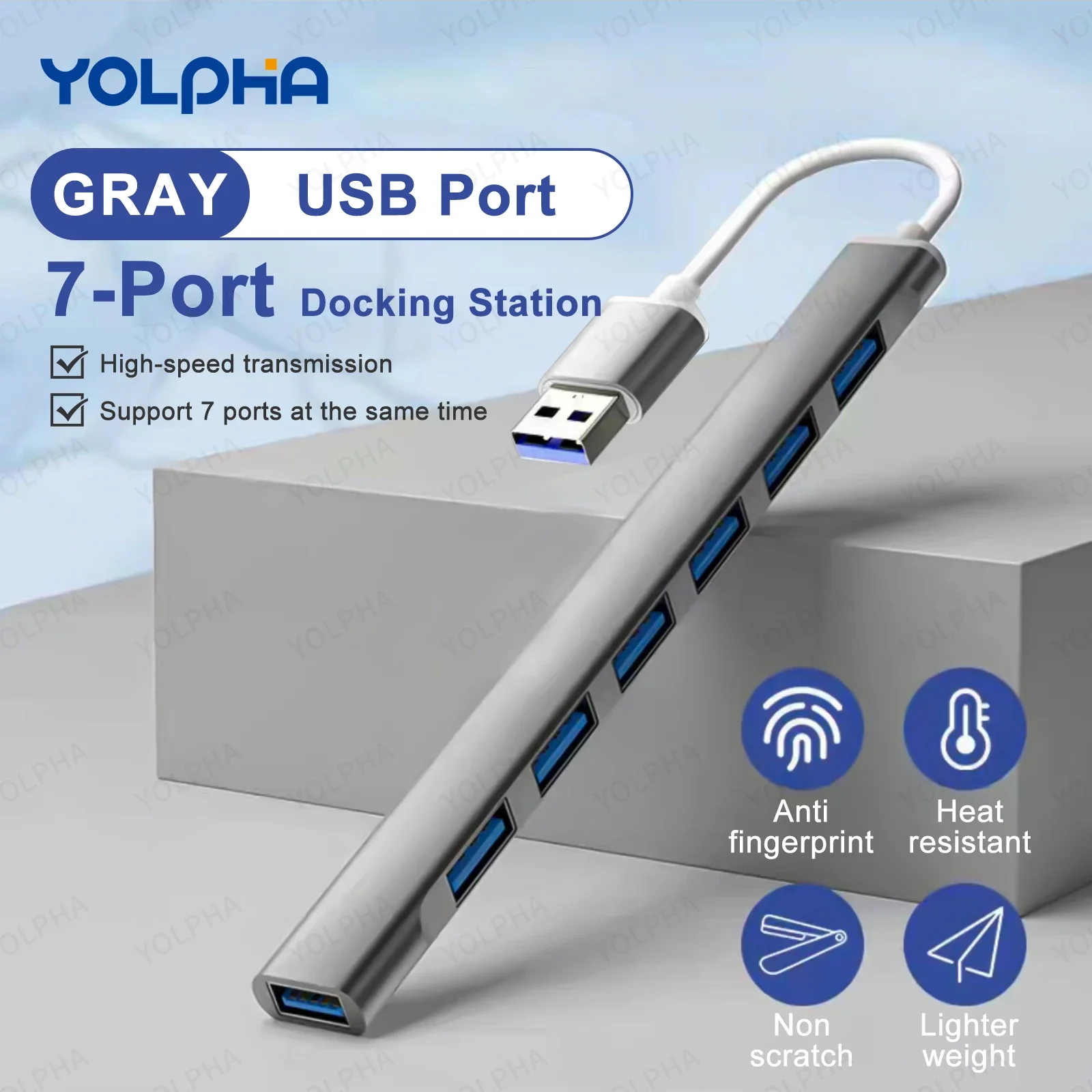 USB 3.0 HUB USB 2.0 HUB USB C HUB Type C HUB Multi Splitter High Speed 5Gbps For