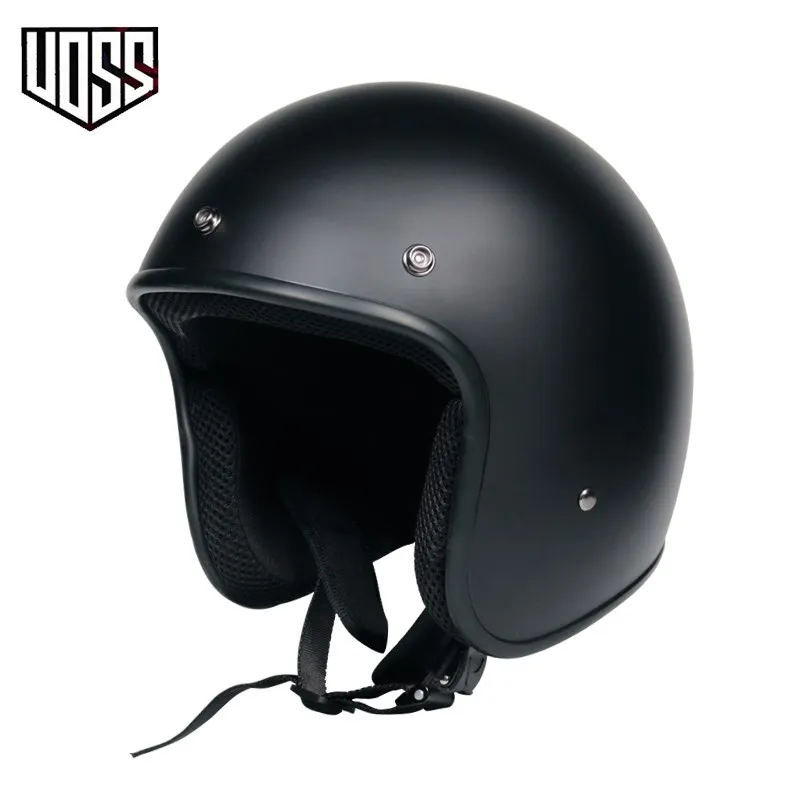 Free Shipping DOT approved retro motorcycle helmet casco 3/4 open face helmet ca
