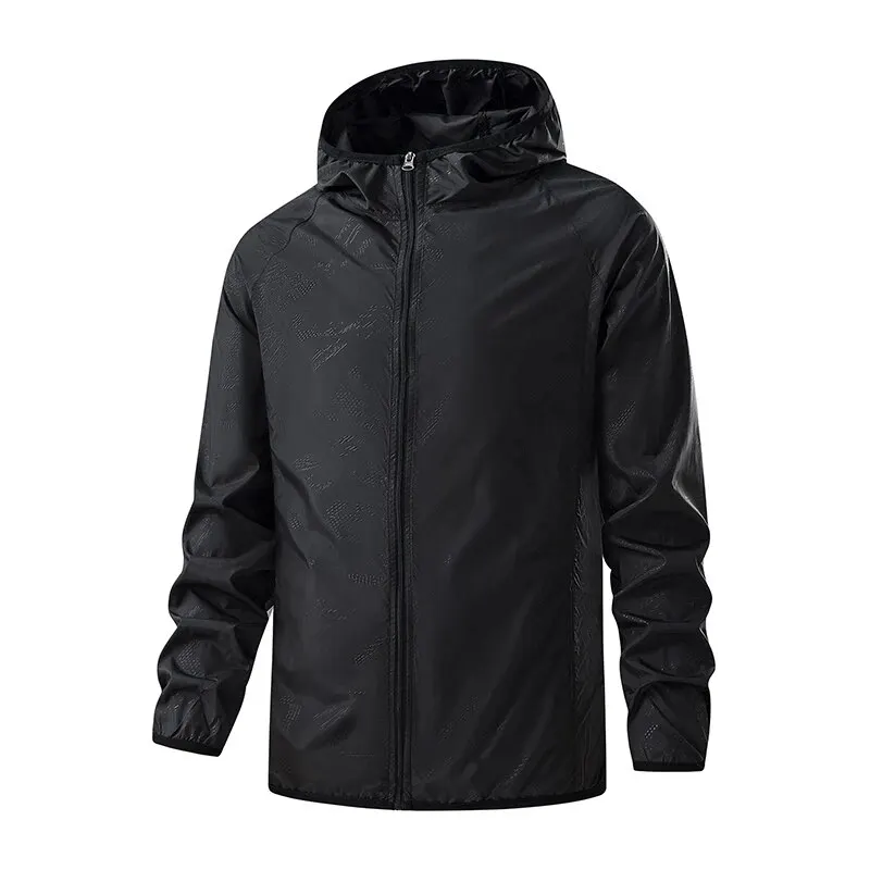 LNGXO Men Women Waterproof Hiking Jackets Sun Protection Windbreaker Camping Cli