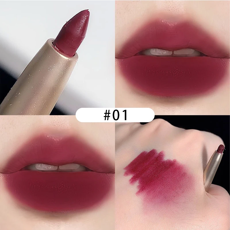 2024 New Fashion Women Lip Liner Pencil Cheap Korean Sweet Style Nude Red Liplin