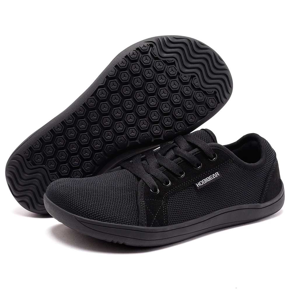 HOBIBEAR Unisex Wide Barefoot Shoes for Men Women Outdoor Trail Running Minimali