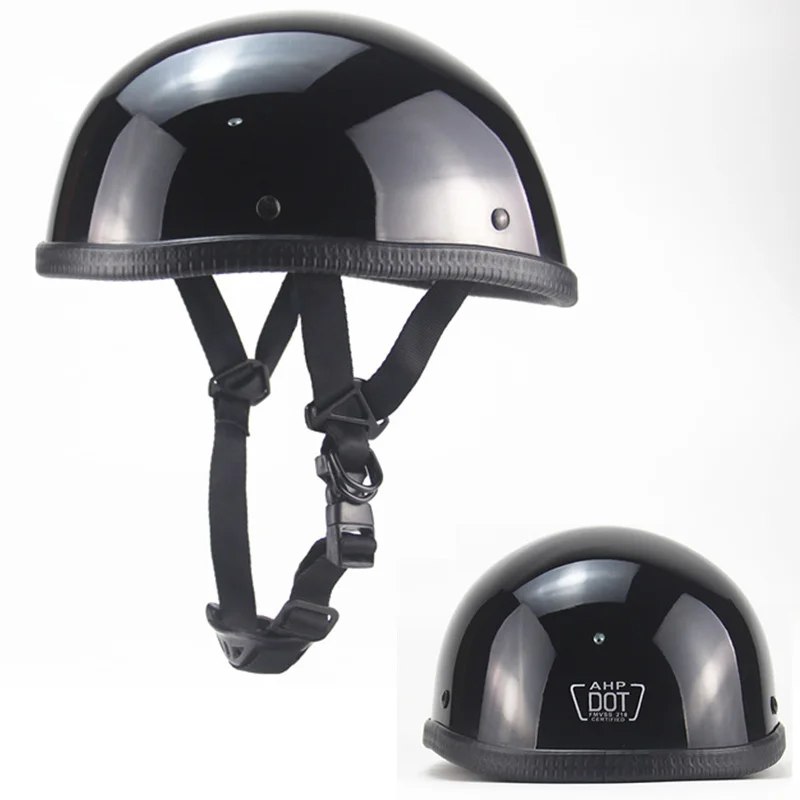 1X Motorcycle Helmet Open Face Helmet Half Helmet Retro Moto Casco Capacete Dot 