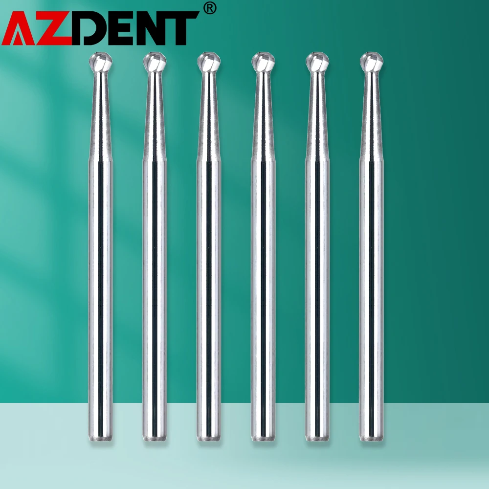 1Pack 25mm FGXL4/ 6 / 8/ 557 Azdent Dental Drills Surgical Carbide Cutters Finis
