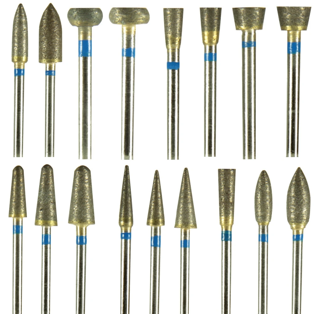 1 Piece Dental Fully sintered Diamond HP Drill Bur 2.35mm Coarse Standard Grind 