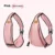 Open shoulder cloth strap-pink