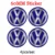 BL VW 60mm sticker