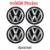 BK VW 60mm sticker